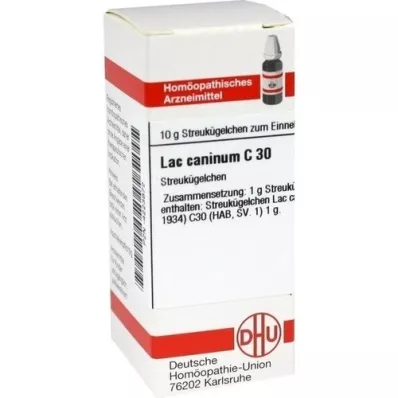 LAC CANINUM C 30 globuler, 10 g