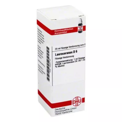 LAUROCERASUS D 6 Fortynning, 20 ml LAUROCERASUS D 6 Fortynning, 20 ml