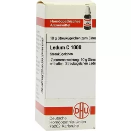 LEDUM C 1000 globuler, 10 g