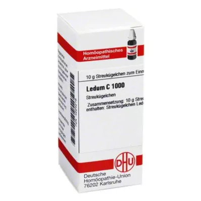 LEDUM C 1000 globuler, 10 g