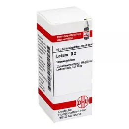 LEDUM D 2 globuli, 10 g