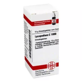 LYCOPODIUM C 1000 globuler, 10 g