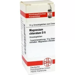 MAGNESIUM CHLORATUM D 6 globuli, 10 g