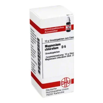 MAGNESIUM CHLORATUM D 6 globuli, 10 g MAGNESIUM CHLORATUM D 6 globuli, 10 g