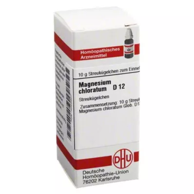 MAGNESIUM CHLORATUM D 12 globuler, 10 g MAGNESIUM CHLORATUM D 12 globuler, 10 g