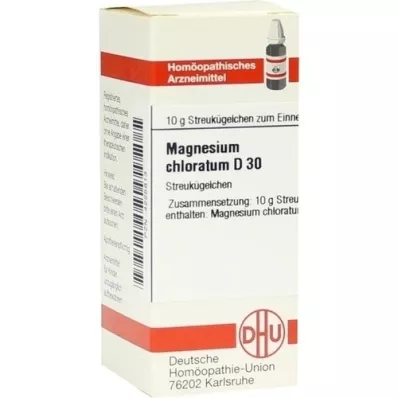 MAGNESIUM CHLORATUM D 30 globuler, 10 g