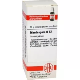 MANDRAGORA D 12 globuler, 10 g