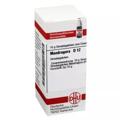 MANDRAGORA D 12 globuler, 10 g MANDRAGORA D 12 globuler, 10 g