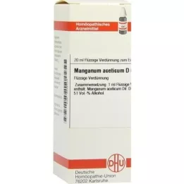 MANGANUM ACETICUM D 6 Fortynning, 20 ml