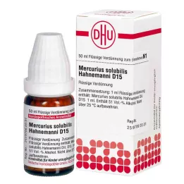 Mercurius Solub.D15 Fortynning Hahnemann (50 ml)