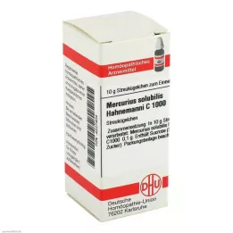 MERCURIUS SOLUBILIS Hahnemanni C 1000 globuler, 10 g