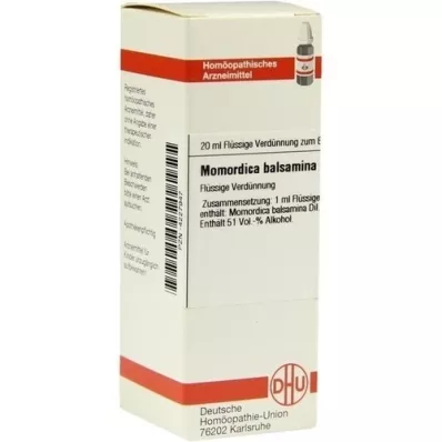 MOMORDICA BALSAMINA D 6 Fortynning, 20 ml