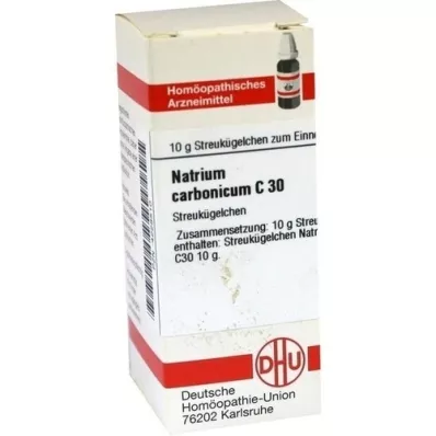NATRIUM CARBONICUM C 30 globuler, 10 g