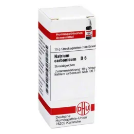NATRIUM CARBONICUM D 6 globuli, 10 g