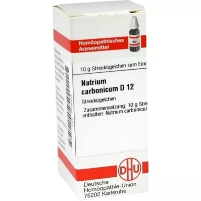 NATRIUM CARBONICUM D 12 globuler, 10 g