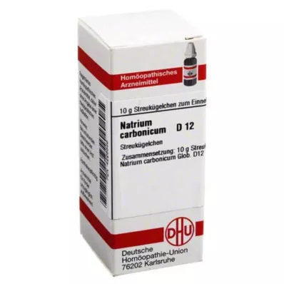 NATRIUM CARBONICUM D 12 globuler, 10 g