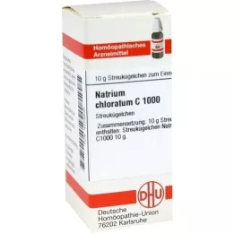 NATRIUM CHLORATUM C 1000 globuler, 10 g