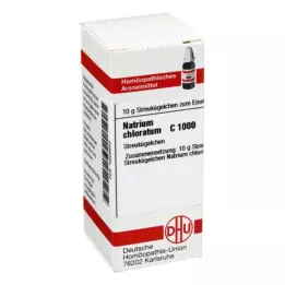 NATRIUM CHLORATUM C 1000 globuler, 10 g