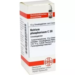 NATRIUM PHOSPHORICUM C 30 globuler, 10 g