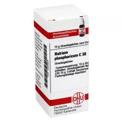 NATRIUM PHOSPHORICUM C 30 globuler, 10 g