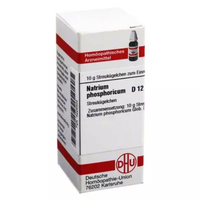 NATRIUM PHOSPHORICUM D 12 globuler, 10 g NATRIUM PHOSPHORICUM D 12 globuler, 10 g