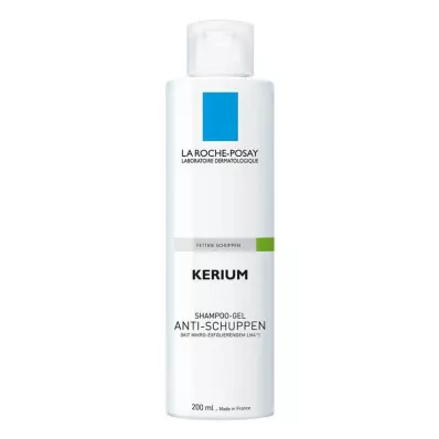 ROCHE-POSAY Kerium Gelsjampo for fet hud, 200 ml ROCHE-POSAY Kerium Gelsjampo for fet hud, 200 ml