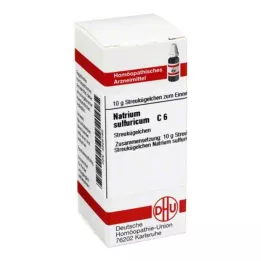 NATRIUM SULFURICUM C 6 globuli, 10 g
