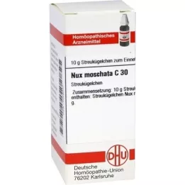 NUX MOSCHATA C 30 globuler, 10 g