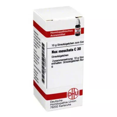 NUX MOSCHATA C 30 globuler, 10 g