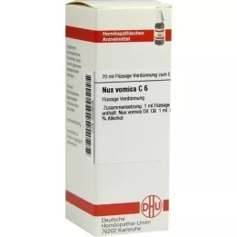 NUX VOMICA C 6 Fortynning, 20 ml