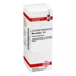 NUX VOMICA C 6 Fortynning, 20 ml