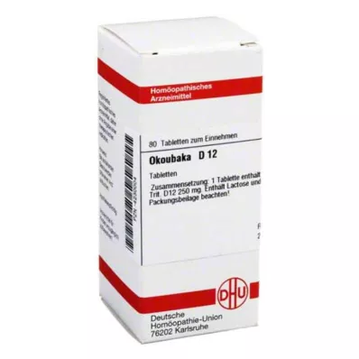 OKOUBAKA D 12 tabletter, 80 stk