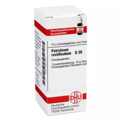 PETROLEUM RECTIFICATUM D 30 globuler, 10 g