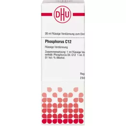 PHOSPHORUS C 12 Fortynning, 20 ml