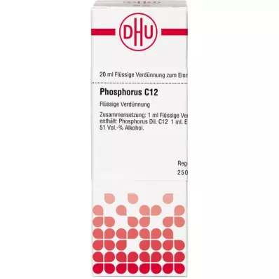 PHOSPHORUS C 12 Fortynning, 20 ml
