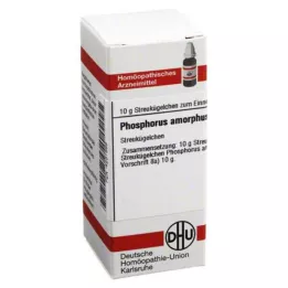 PHOSPHORUS AMORPHUS D 12 globuler, 10 g