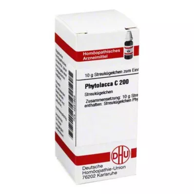 PHYTOLACCA C 200 globuler, 10 g