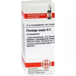 PLANTAGO MAJOR D 3 kuler, 10 g