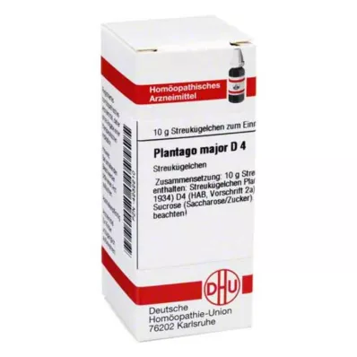 PLANTAGO MAJOR D 4 kuler, 10 g