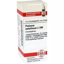 PLATINUM METALLICUM C 200 globuler, 10 g