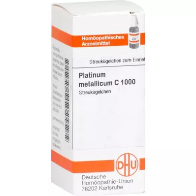 PLATINUM METALLICUM C 1000 globuler, 10 g
