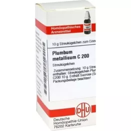 PLUMBUM METALLICUM C 200 globuler, 10 g