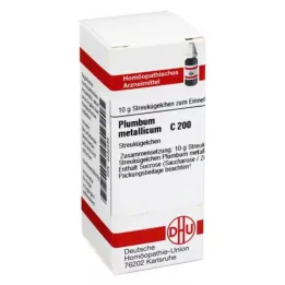 PLUMBUM METALLICUM C 200 globuler, 10 g