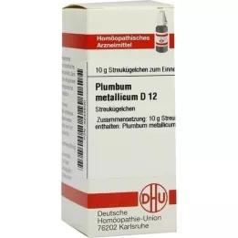 PLUMBUM METALLICUM D 12 globuler, 10 g