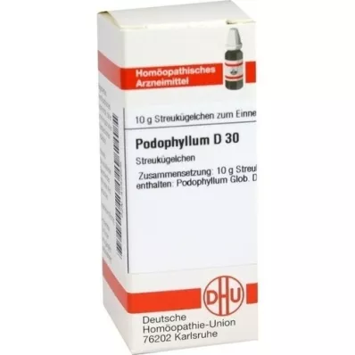 PODOPHYLLUM D 30 globuler, 10 g