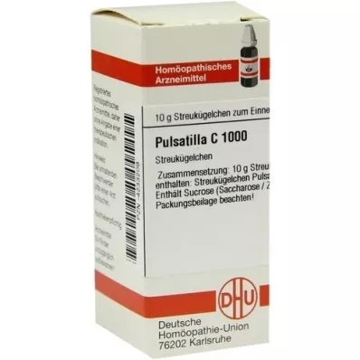PULSATILLA C 1000 globuler, 10 g