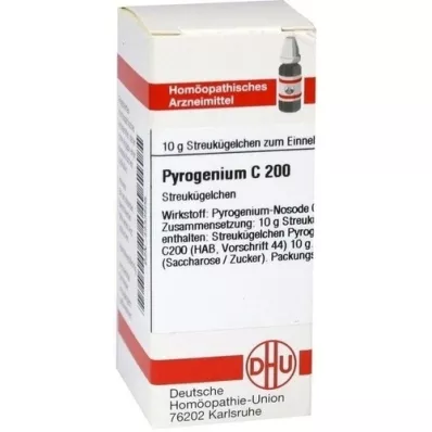 PYROGENIUM C 200 globuler, 10 g
