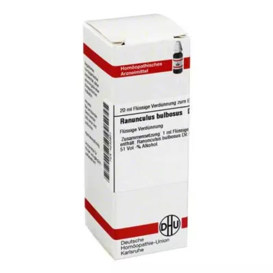 RANUNCULUS BULBOSUS D 12 Fortynning, 20 ml RANUNCULUS BULBOSUS D 12 Fortynning, 20 ml