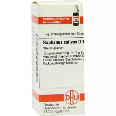 RAPHANUS SATIVUS D 12 globuler, 10 g