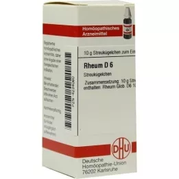 RHEUM D 6 globuli, 10 g